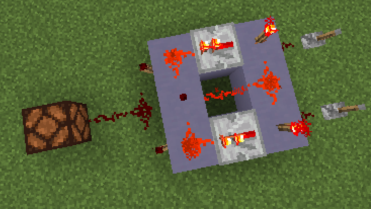 redstone xnor minecraft